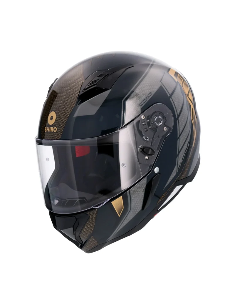 SHIRO CASCO HUNTER SH-890 EDGE BLACK GOLD