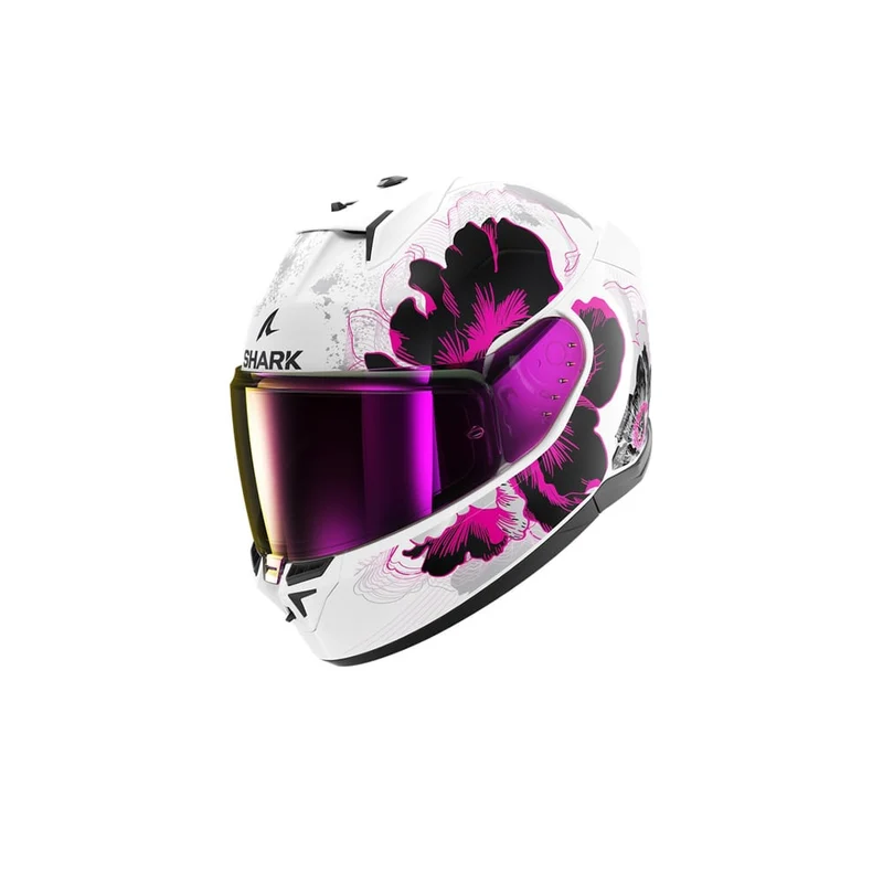 SHARK CASCOS D-SKWAL 3 MAYFER BLANCO VIOLETA ANTRACITA