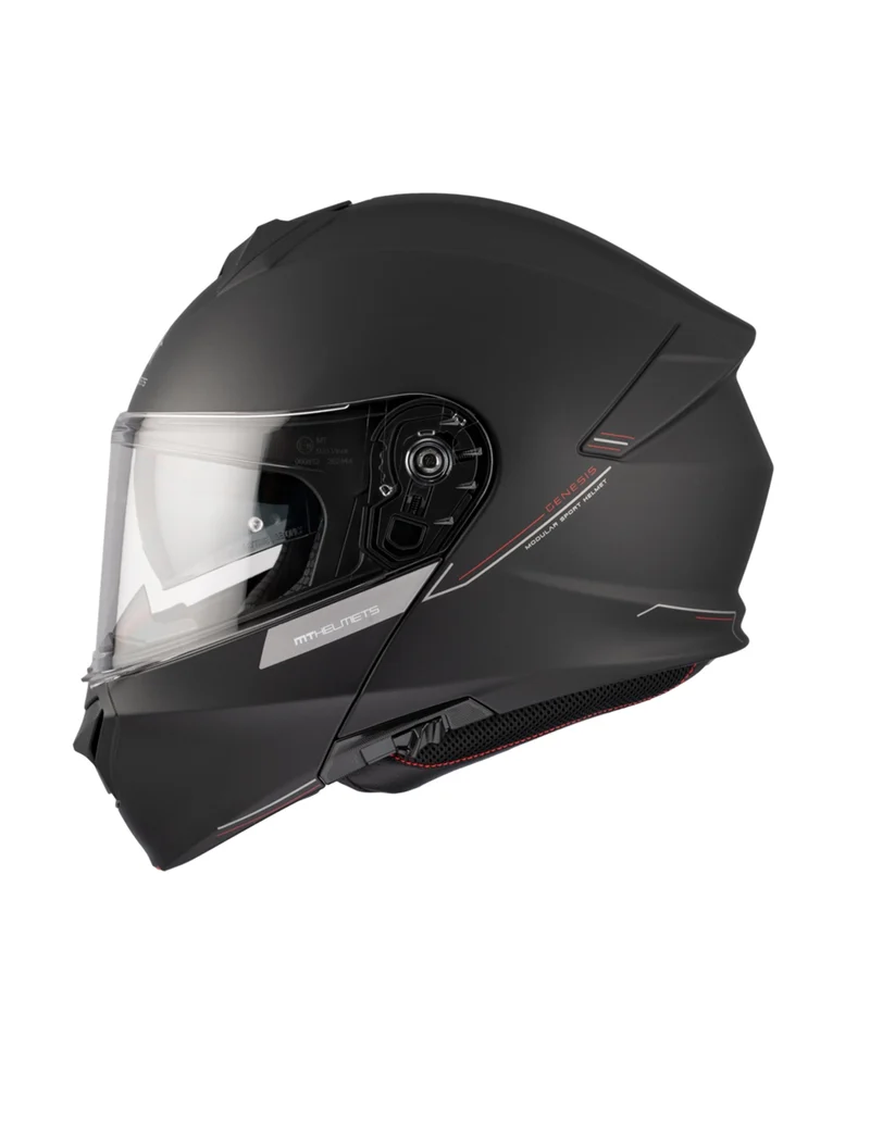 MT GENESIS SV SOLID TURISMO MODULAR CASCO DE MOTO A1 NEGRO MATE
