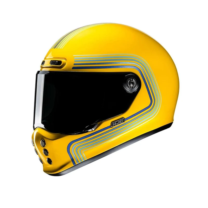 HJC V10 Foni MC3 moto deportivo integral Casco amarillo