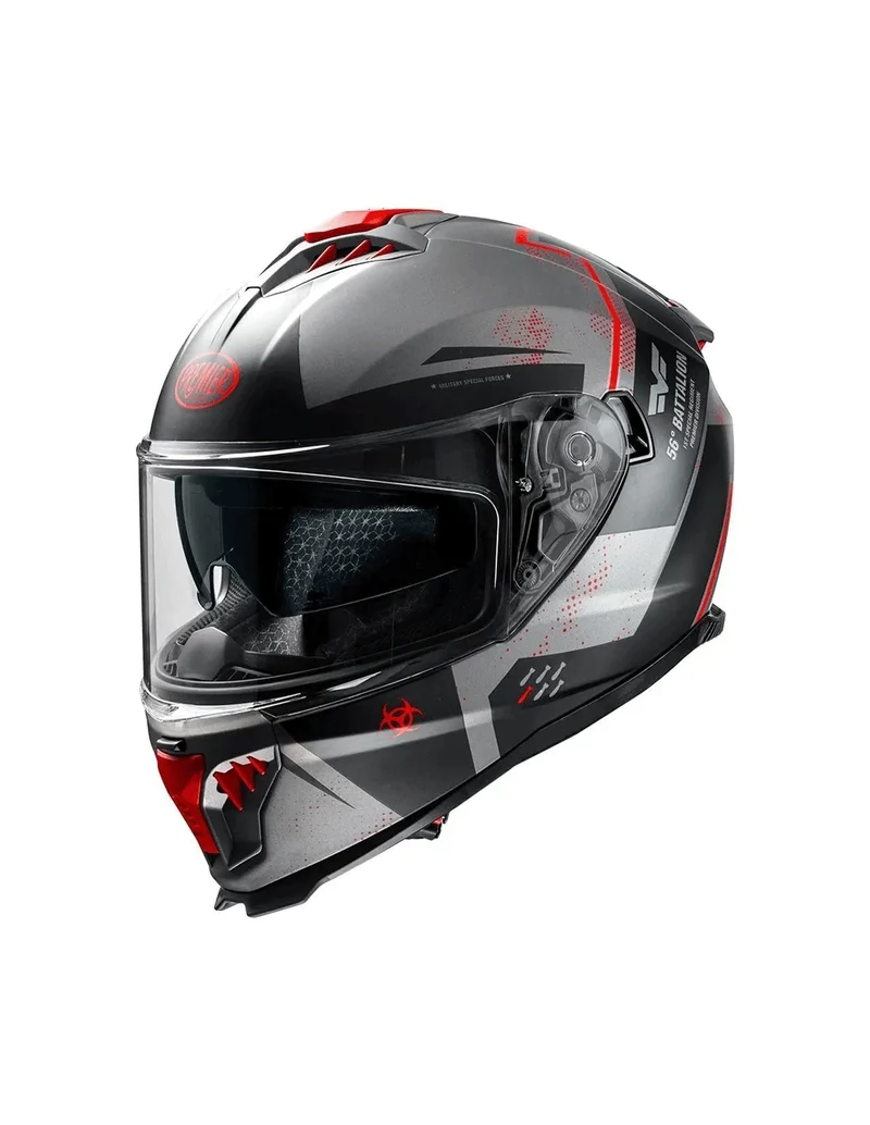 PREMIER TYPHOON BA17BM CASCO INTEGRAL DE MOTOCICLETA
