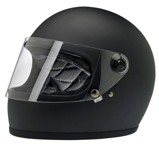 Biltwell GRINGO S Full Face Helmet - Matte Black