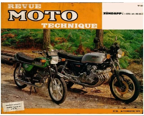 Manuel de réparation Zundapp GTS et KS 50