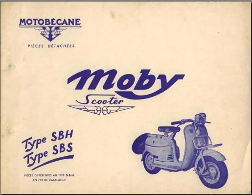 Manuels de réparation Motobécane Mobyscooter 2 et 4 temps