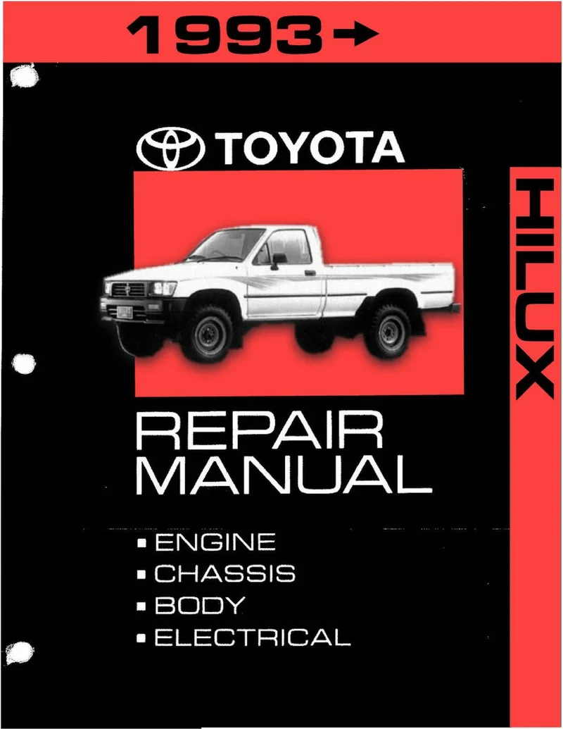 Manuel d'atelier Toyota Hi Lux Runner 1988 1998