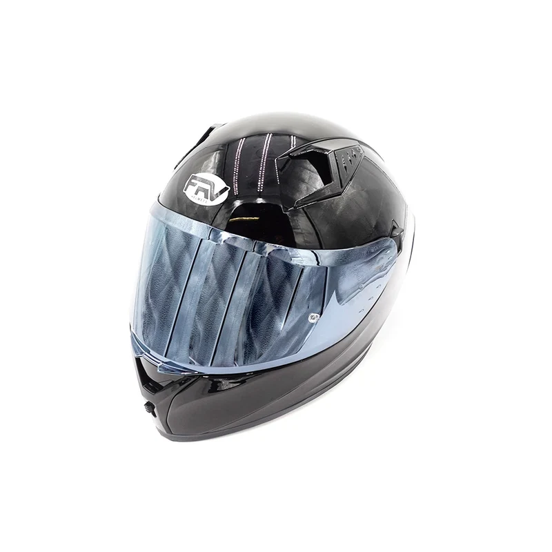 Casque intégral noir (taille S à XL)