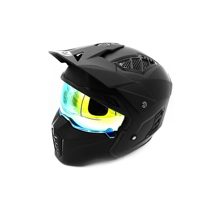 Casque Street Panther (taille S à XL) - noir (M)