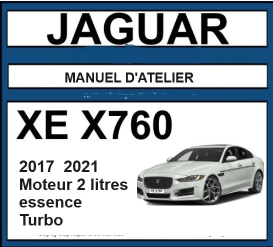manuel d'atelier Jaguar XE 2017 2021 français