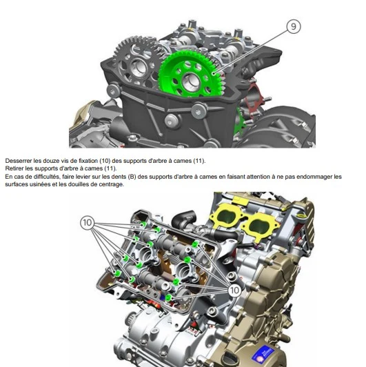 Manuel d'atelier Ducati Multistrada V4 Pikes Peak 2022 2024 français