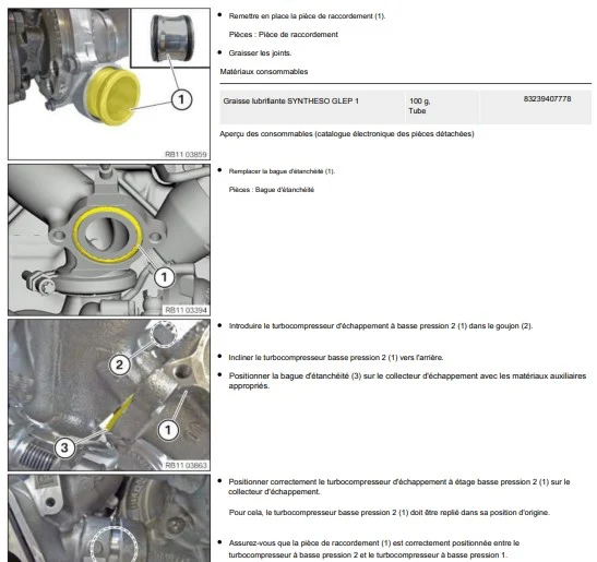 Manuel d'atelier BMW X5 G05 m50d 2019 2023 français