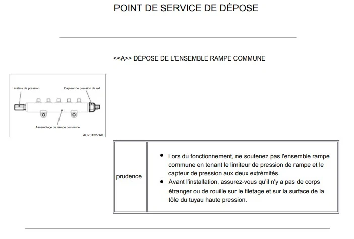 Manuel d'atelier Mitsubishi L200 2019 2023 français