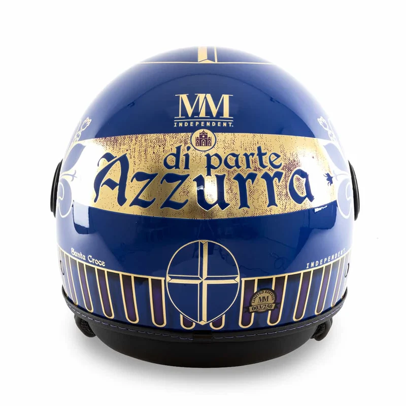 Casco Calcio Storico Azzurri in Limited Edition