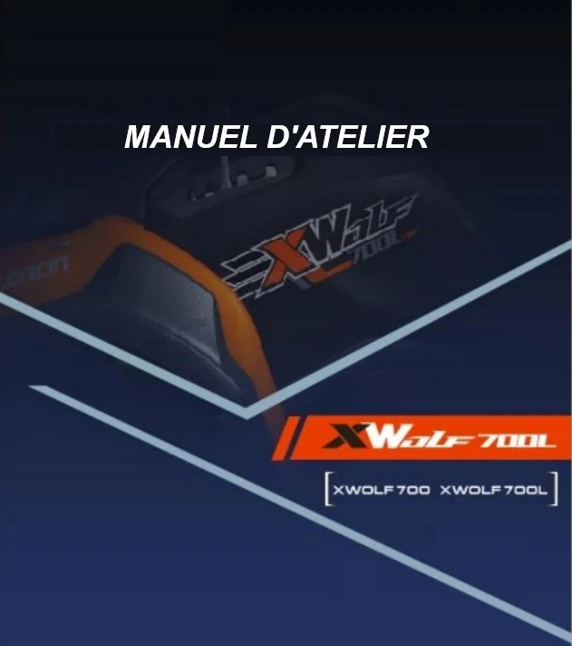 Manuel d'atelier Quad Loncin X WOLF 700 2023 français
