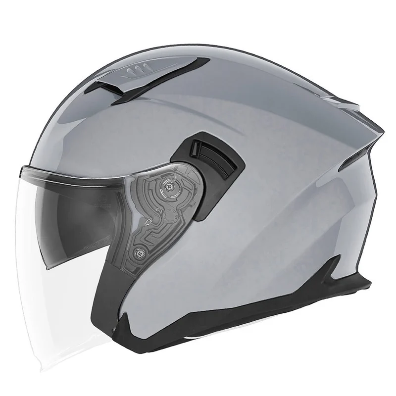 Casque Moto Jet N130 Gris Nardo | NOX