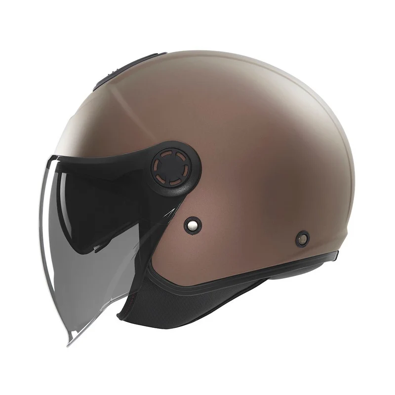 Casque Moto Jet N182 Bronze Mat | NOX