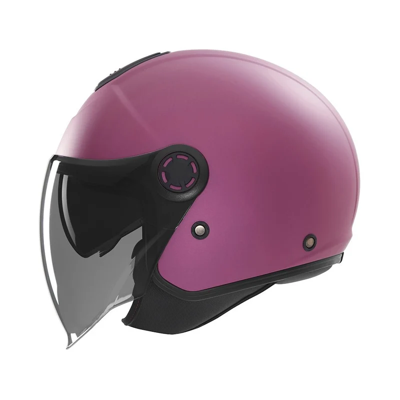 Casque Moto Jet N182 Fuchsia | NOX
