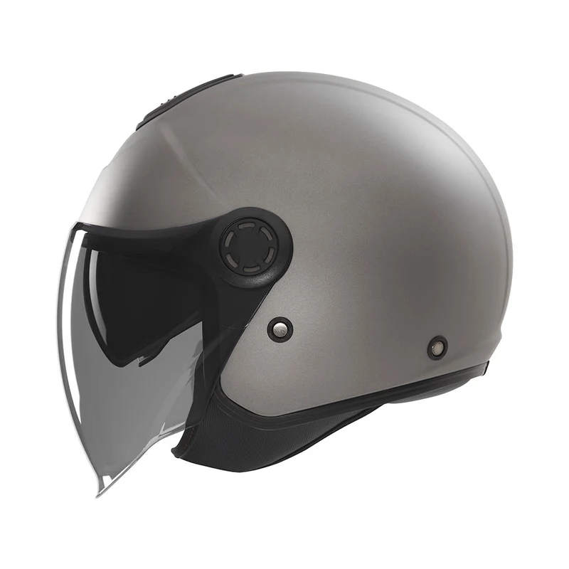 Casque Moto Jet N182 Titanium Mat | NOX