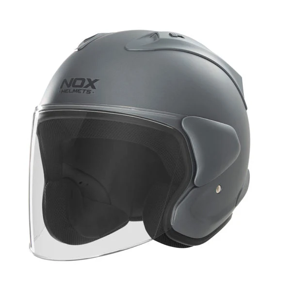 Casque Moto Jet N 220S Titanium Mat | NOX