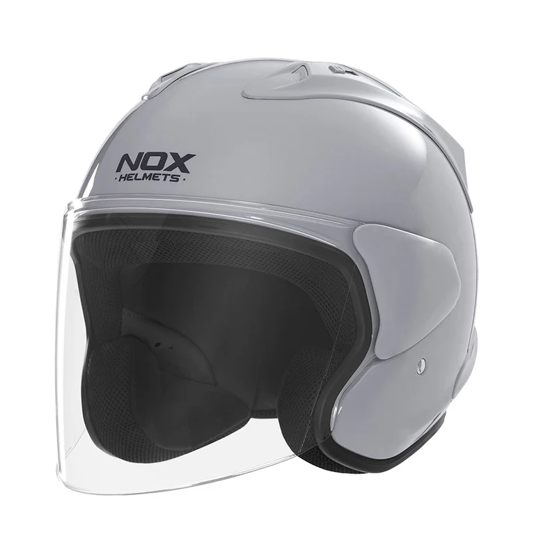 Casque Moto Jet N 220S Gris Nardo | NOX