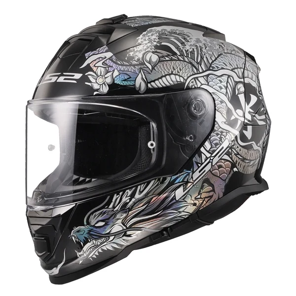 LS2 Assault Full-Face Helmet — Warrior