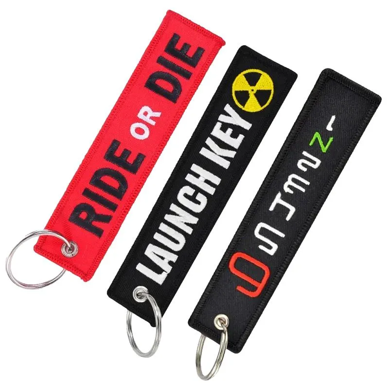 Pack 3 Porte-clés Moto - Ride or Die