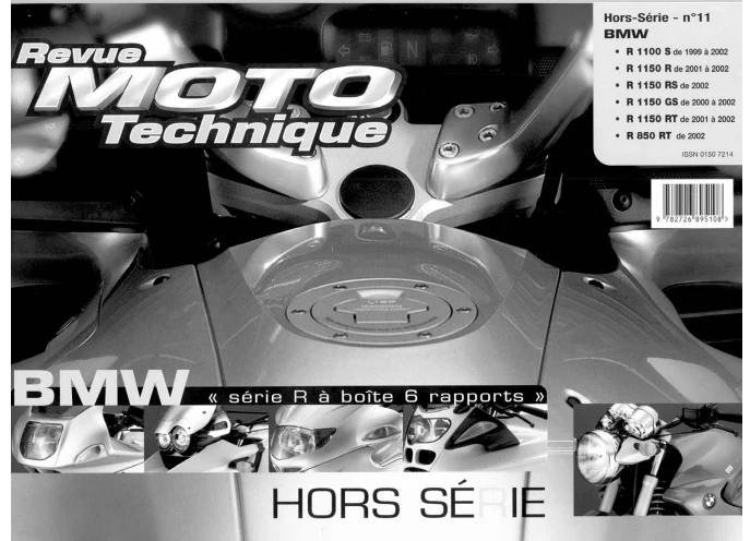 Manuel de réparation BMW R 1100 1150 2000