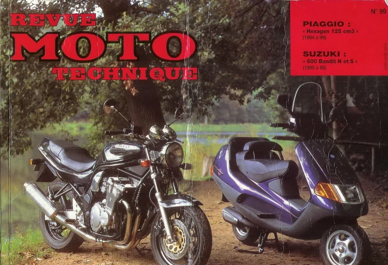 Manuel de réparation Suzuki 600 bandit 1995