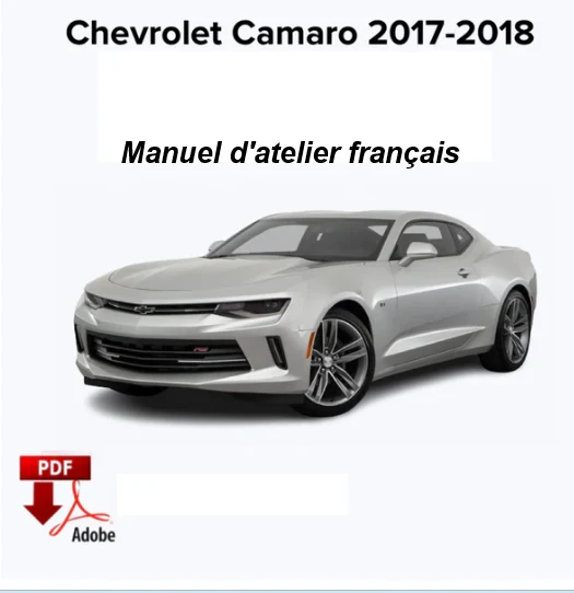 Manuel d'atelier Chevrolet Camaro 2017 français