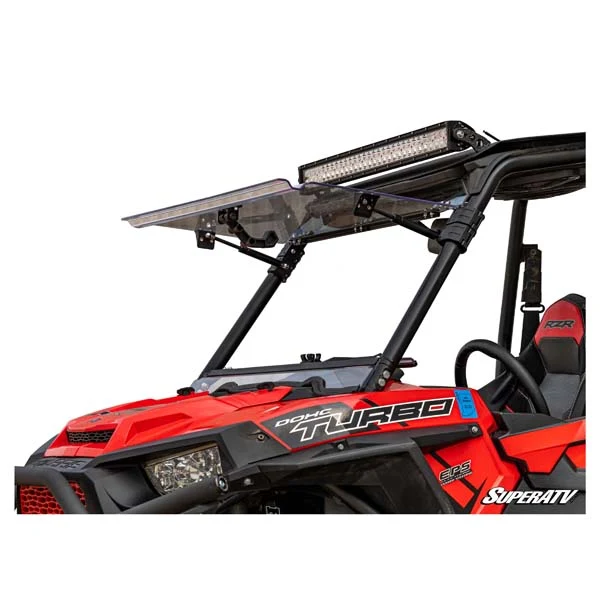 SATV Flip Windshield POL (FWS-P-RZR-1K-001-70)