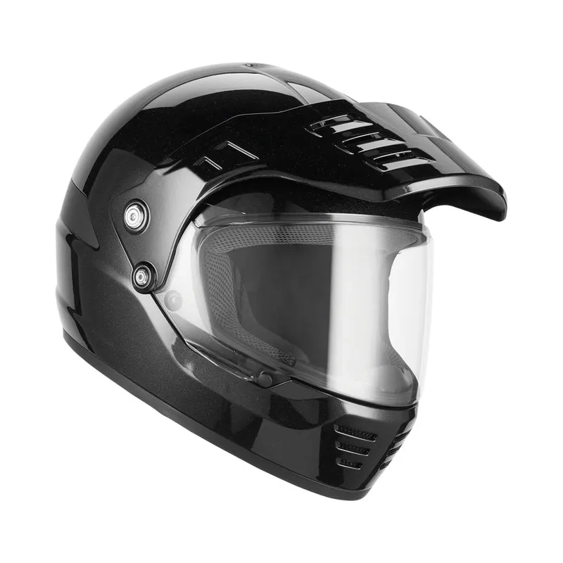 Casque Intégral Dust Noir Brillant — EXKLUSIV