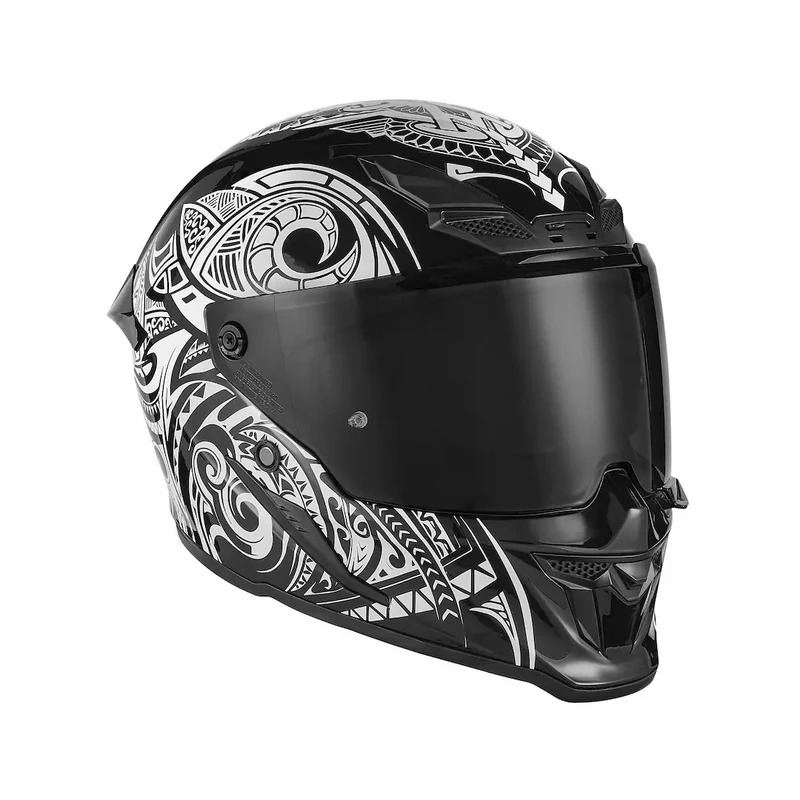 Casque Intégral Goliath Maori Noir/Blanc — EXKLUSIV