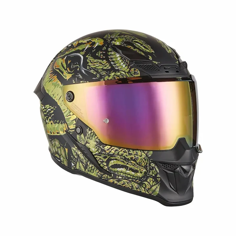 Casque Intégral Goliath Mythology Noir Mat/Or — EXKLUSIV