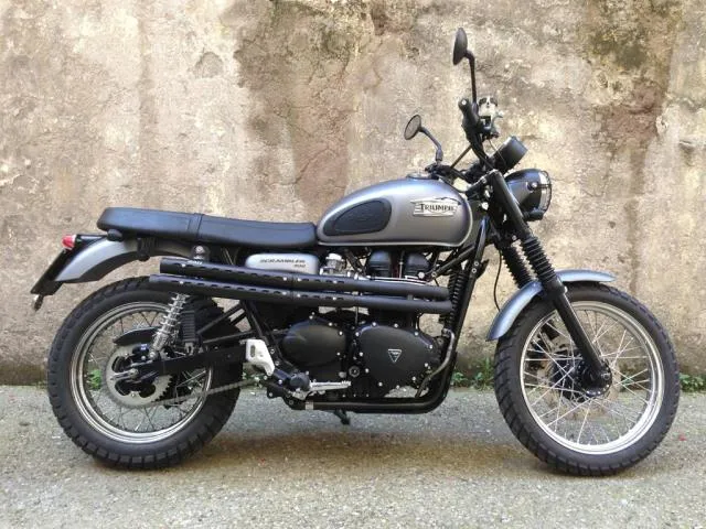Scarico Alto per Triumph fino al 2016 - Omologato - Mohave