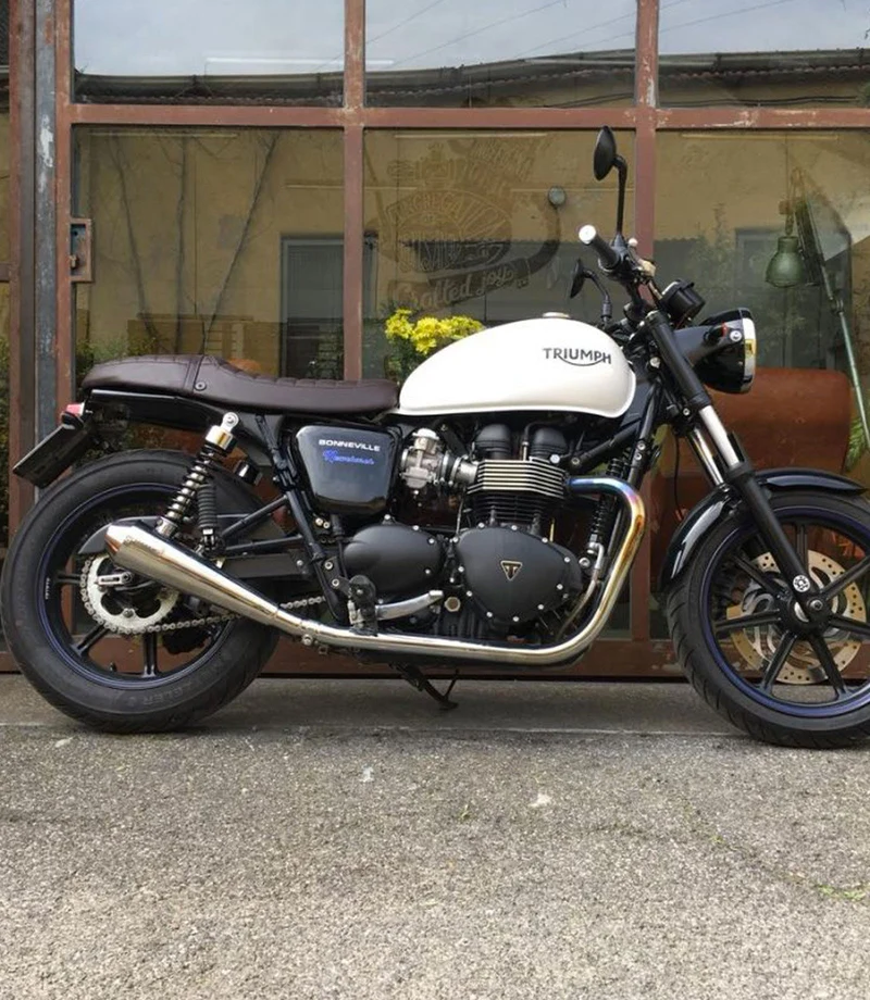Scarico Completo 2 in 1 per Bonneville dal 2001 al 2016 - Mass