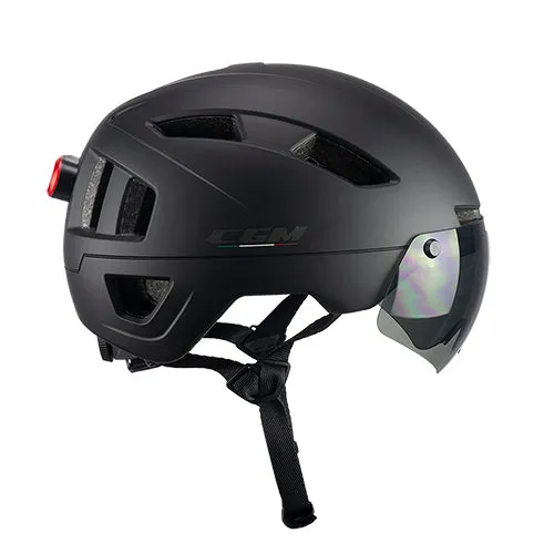 CGM 853A CORSA MONO Bicicleta Casco Negro Mate