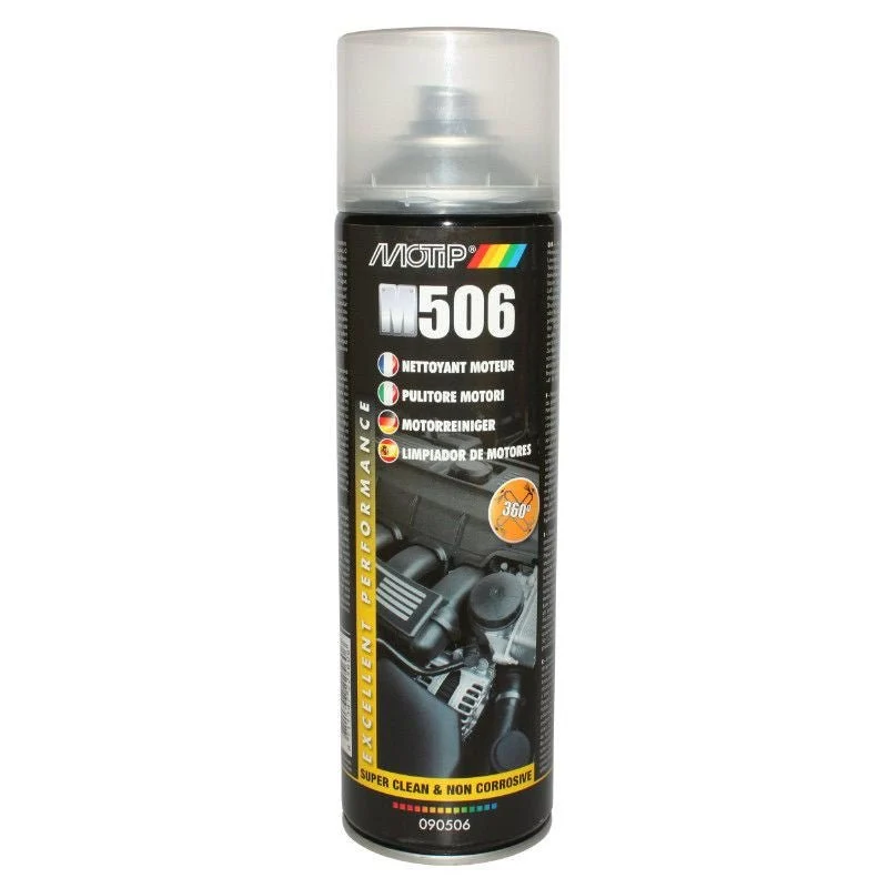 NETTOYANT MOTEUR MOTIP M506 (SPRAY 500ml)