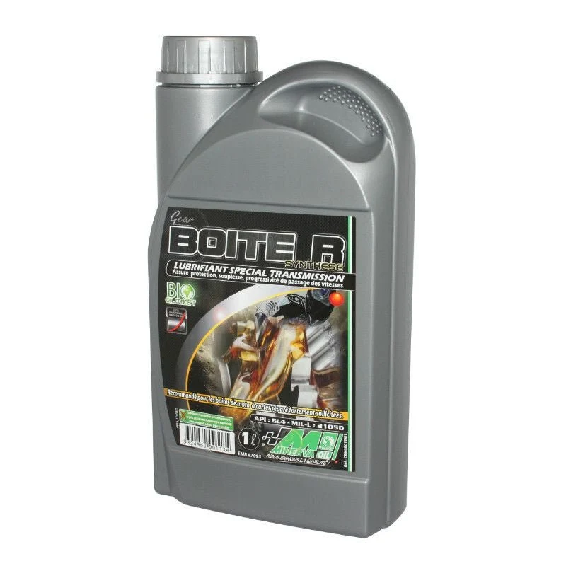 HUILE DE TRANSMISSION MINERVA 80W90 BOITE R BIO (1 L) (TRES HAUT DE GAMME) (100% MADE IN FRANCE)