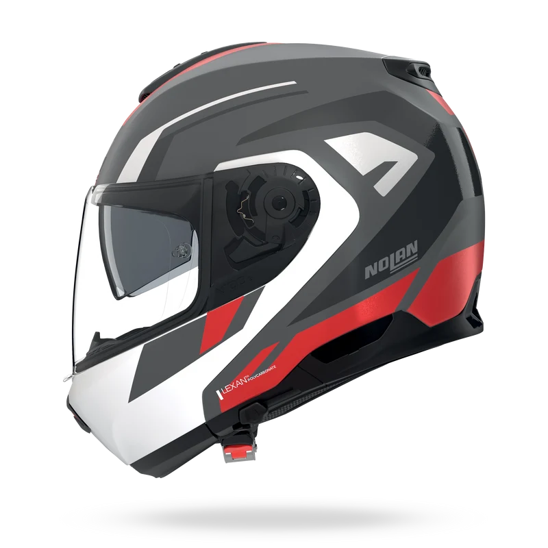N100-6 CINETICO Grigio lava / Bianco / Rosso