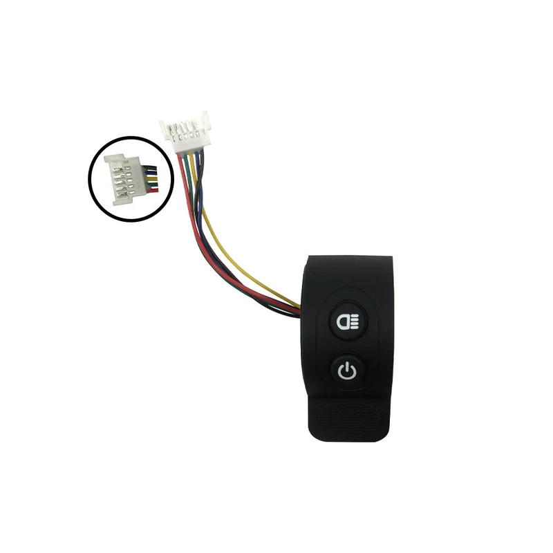 Accélérateur Bouton ON/OFF + Lumières