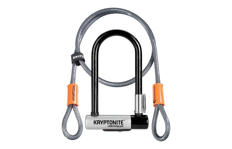 Antivol en U Kryptonite Keeper Standard avec câble Flex 4’