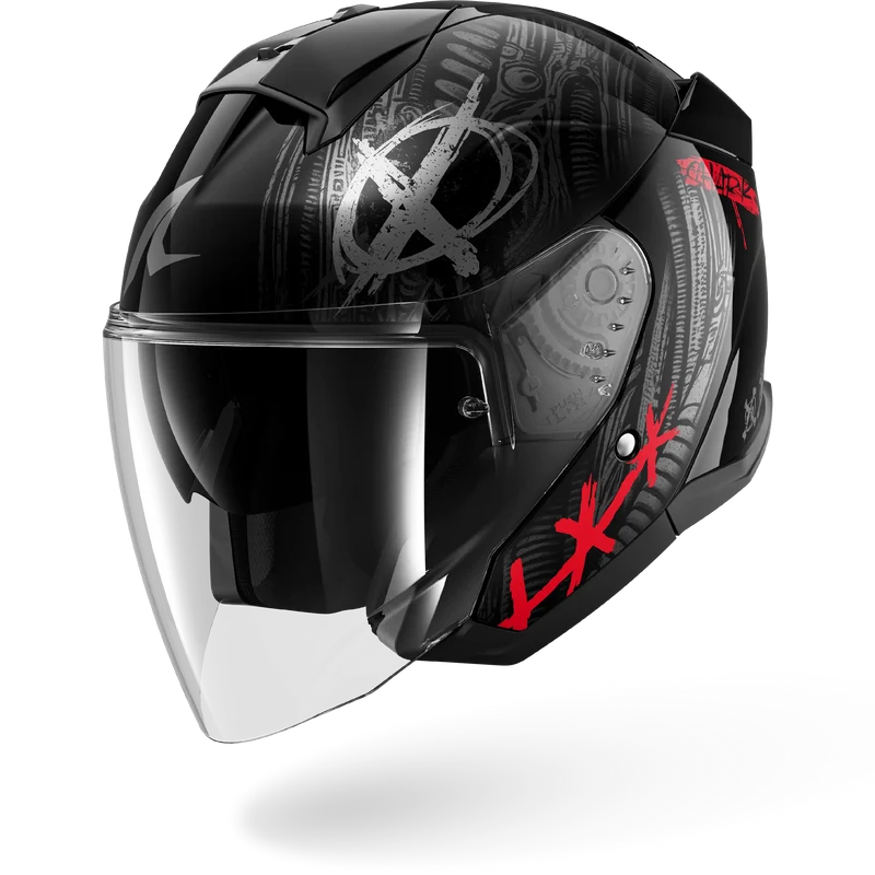 SKWAL JET SHIEVER Black Anthracite Red