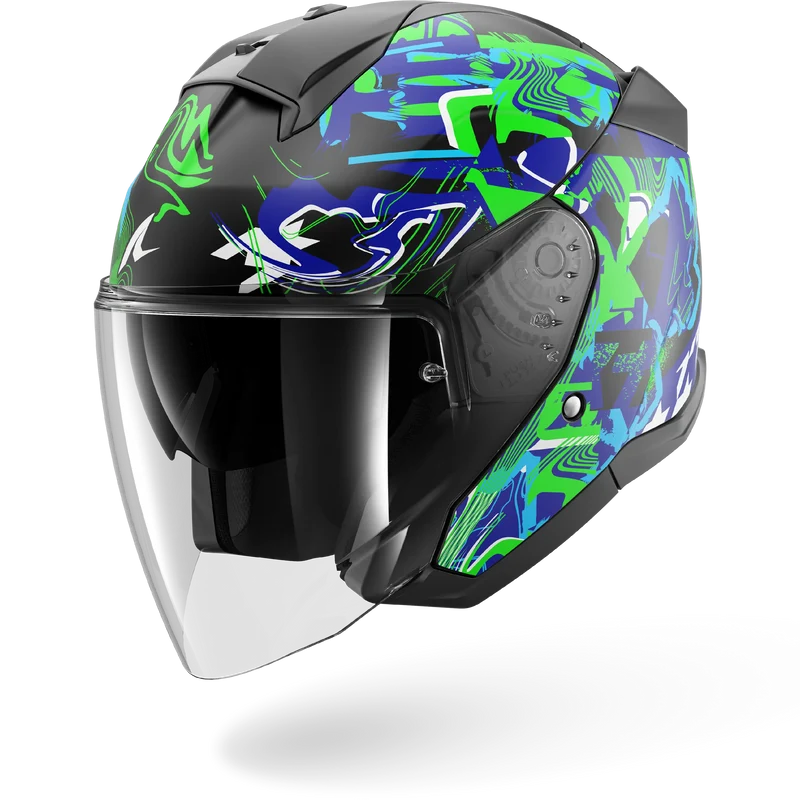 SKWAL JET Pranz Matte Black Green Blue