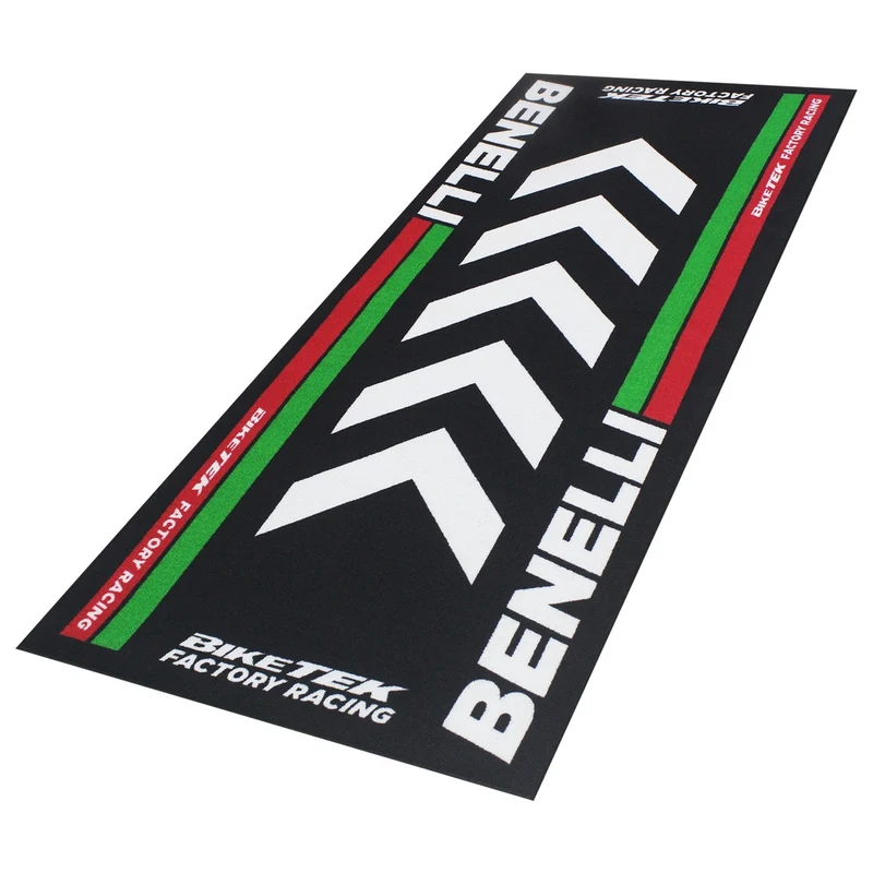 Tapis de Garage Moto Benelli | 190x80cm | Biketek Series 4
