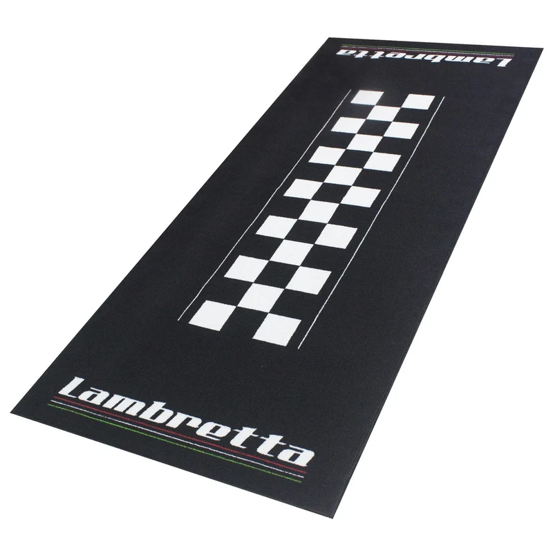 Tapis de Garage Moto Lambretta | 190x80cm | Biketek Series 4