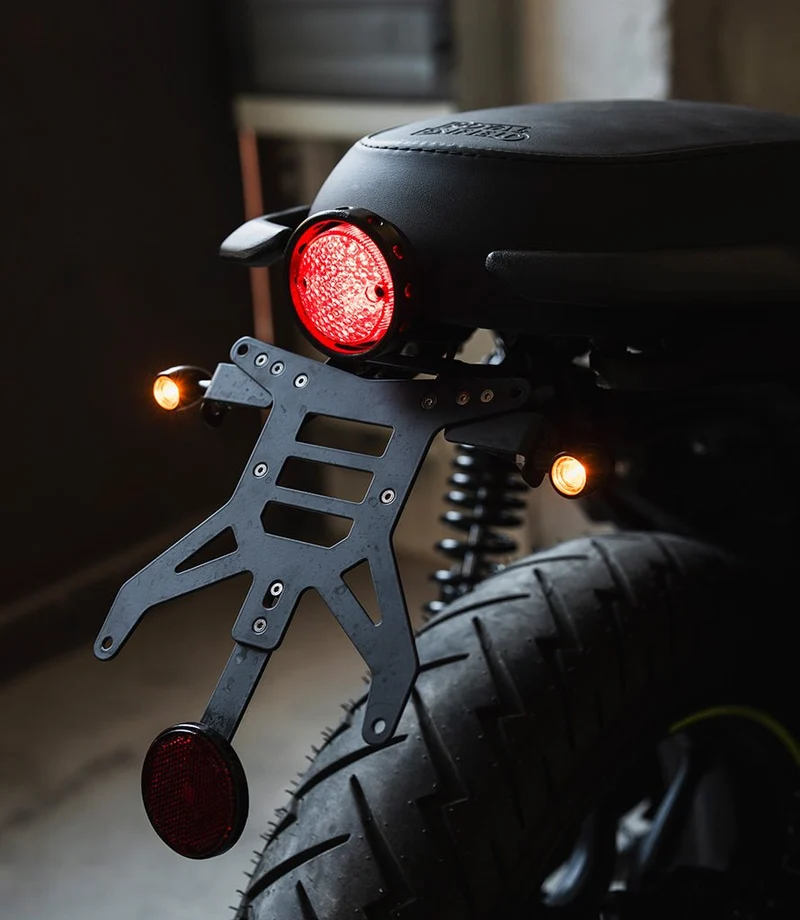 Portatarga Corto Cafe Twin per Royal Enfield HNTR 350