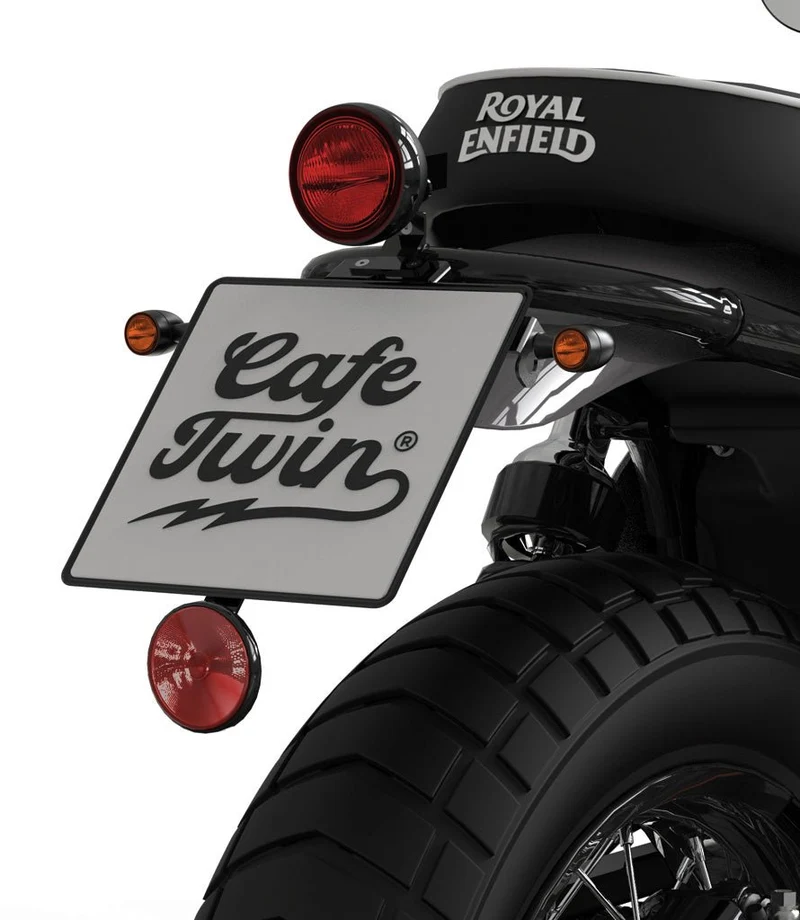 Portatarga Corto Cafe Twin per Royal Enfield Bear 650