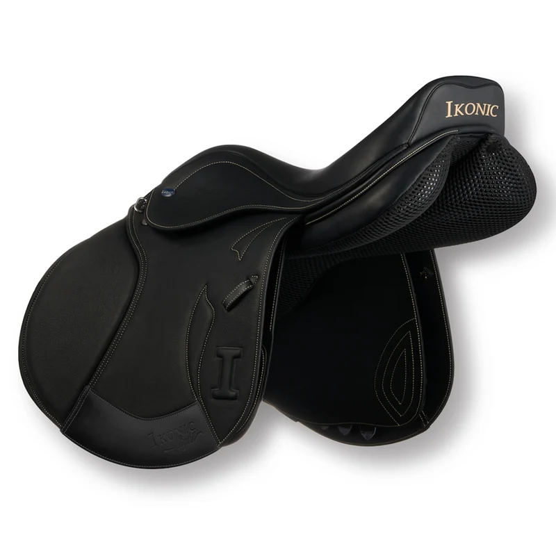 Selle de saut doublée Ikonic "Light" personnalisable