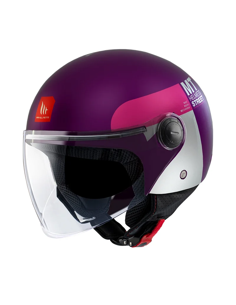 MT STREET S INBOARD MODULAR CASCO DE MOTO C8 MATE ROSA