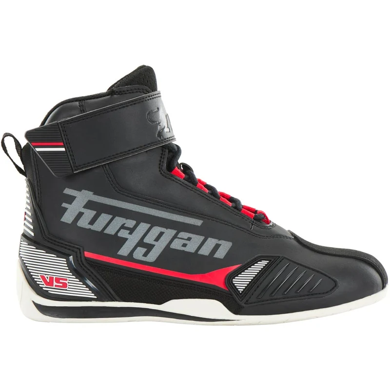 Chaussures Moto Sport Homme | Furygan™ V5 D3O® Noir Blanc Rouge