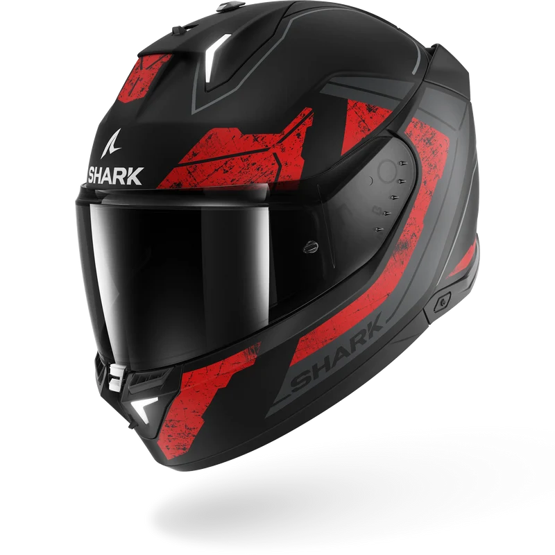 SKWAL i3 Rhad Matte Black Chrome Red